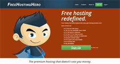 Desktop Screenshot of freehostinghero.com